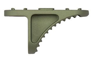 True North Concepts MLOK GripStop K features an aluminum construction and od green finish